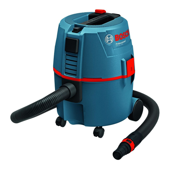Bosch Professional GAS 20 L SFC Instructions Manual
