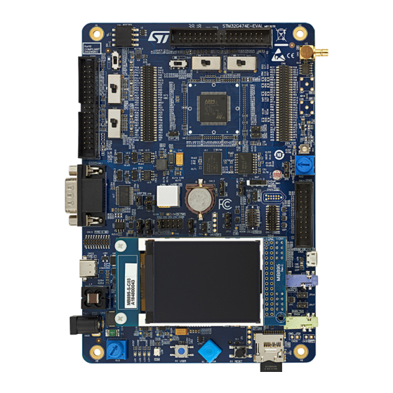 ST STM32G474E-EVAL User Manual