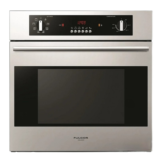 Fulgor Milano F1SM24 1 Series Use & Care Manual