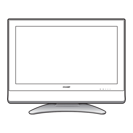 Sharp LC-26SA1E/RU Service Manual