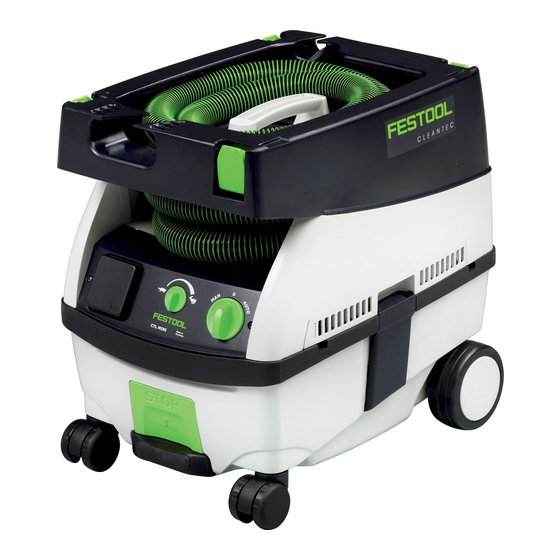 Festool CTL MINI Operating Instructions Manual