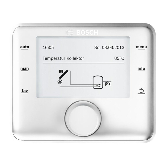 Bosch CS 200 Installation Instructions For Installers