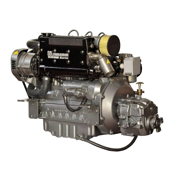 LOMBARDINI MARINE LDW 2204 MT Use And Maintenance Manual
