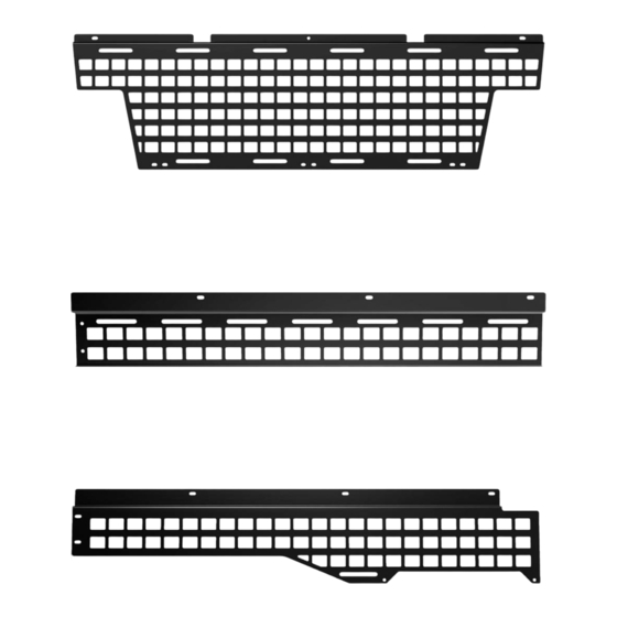 PUTCO Molle Panels Instruction Manual