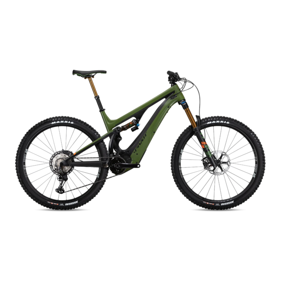 PIVOT cycles SHUTTLE Mountain Bike Manuals