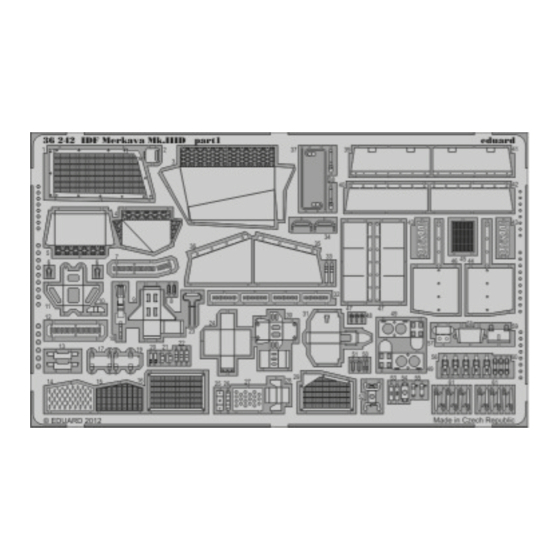 Eduard IDF Merkava Mk.IIID Quick Start Manual