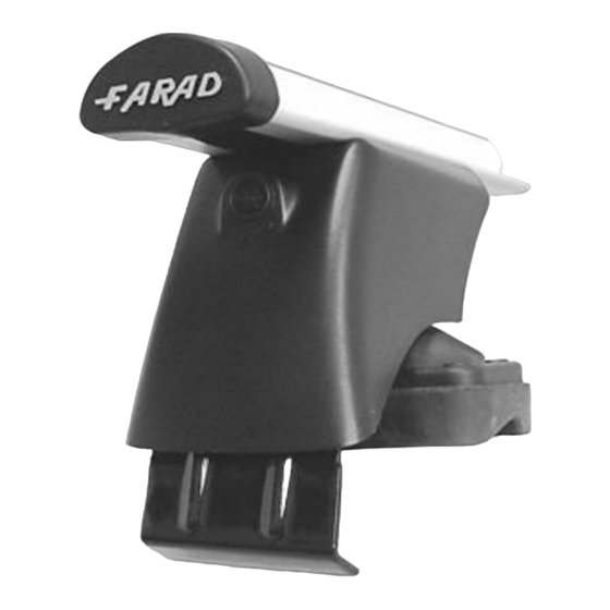 FARADBARS BS 081-1 Fitting Instructions Manual