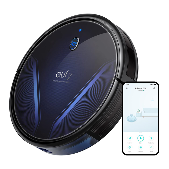 EUFY RobVac G20 Hybrid Quick Start Manual