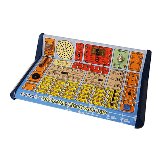 Elenco Electronics Electronic playground EP-130 Manual