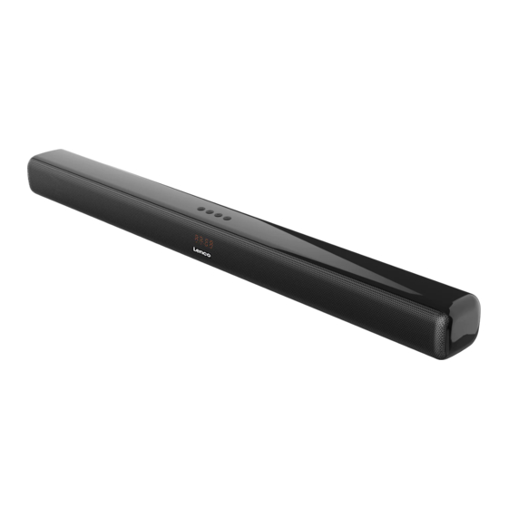 LENCO SB-042LEDBK User Manual