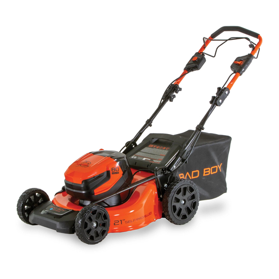 Bad Boy MS80B150A21 Operator's Manual
