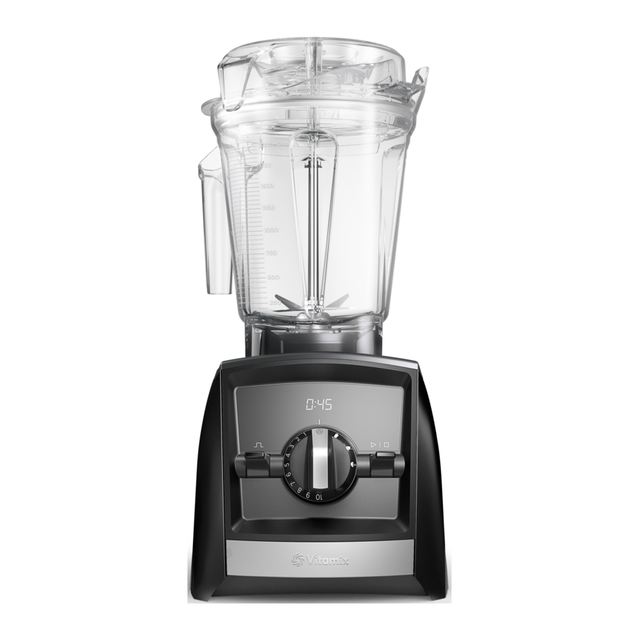 Vitamix VM0185A, A2300, A2500 Performance Blender Ascent Series