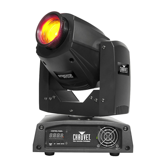 Chauvet Intimidator Spot LED 250 User Manual