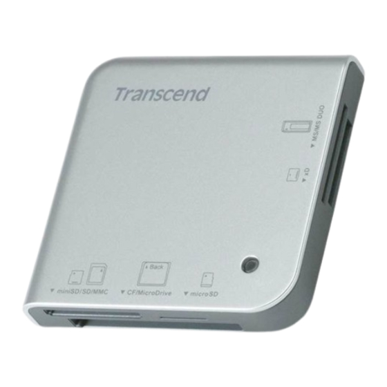 Transcend m2 Quick Instruction Manual