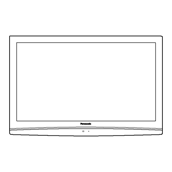 Panasonic TC-L42U12 Service Manual
