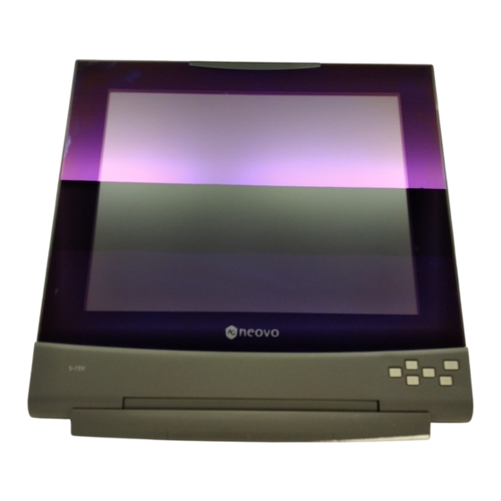 AG Neovo S-15V Manuals