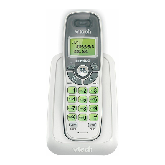 VTech CS6114 Complete User's Manual