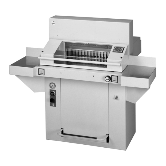 EBA 550 Operating Instructions Manual