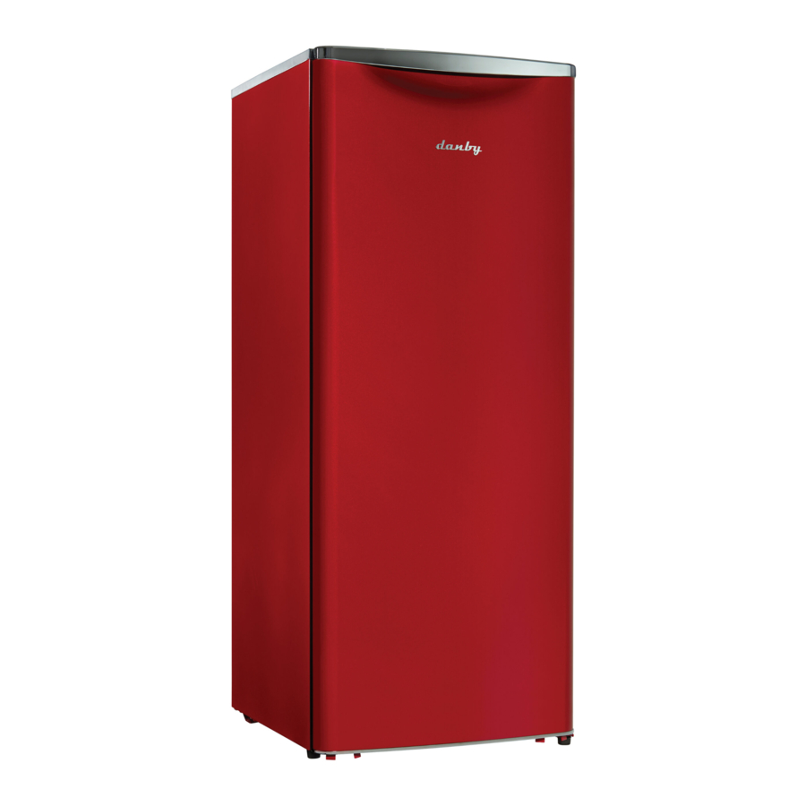 Danby DAR110A2LDB, DAR110A2MDB, DAR110A3LDB - Fridge Manual