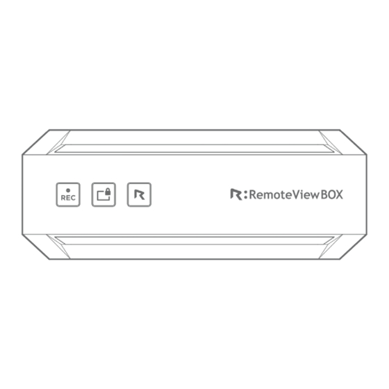 RSupport RemoteView BOX Quick Manual