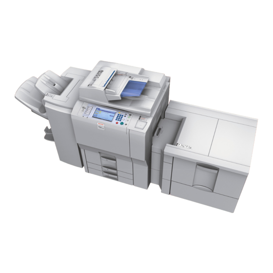 Ricoh MP C6000 Sales Manual