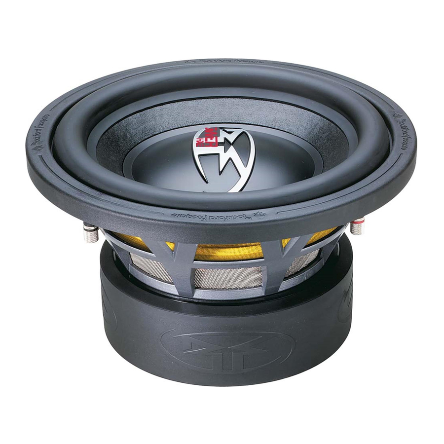 Rockford Fosgate RFP4208 Installation & Operation Manual