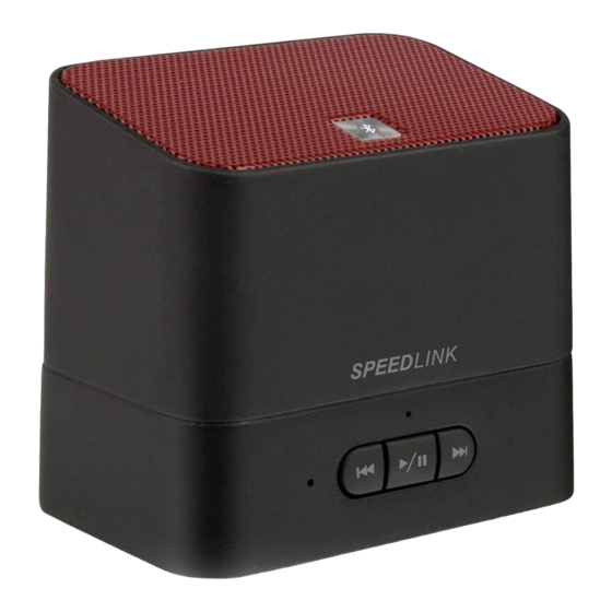 SpeedLink SL-8901-RRBK Quick Install Manual