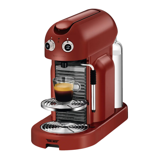 Nespresso Maestria User Manual