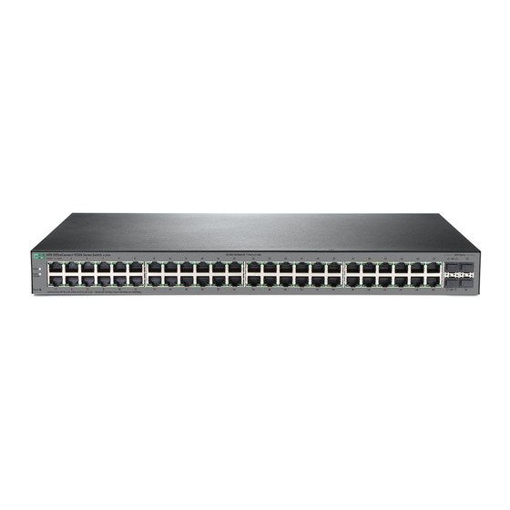 HPE OfficeConnect 1920S8G series Management And Configuration Manual