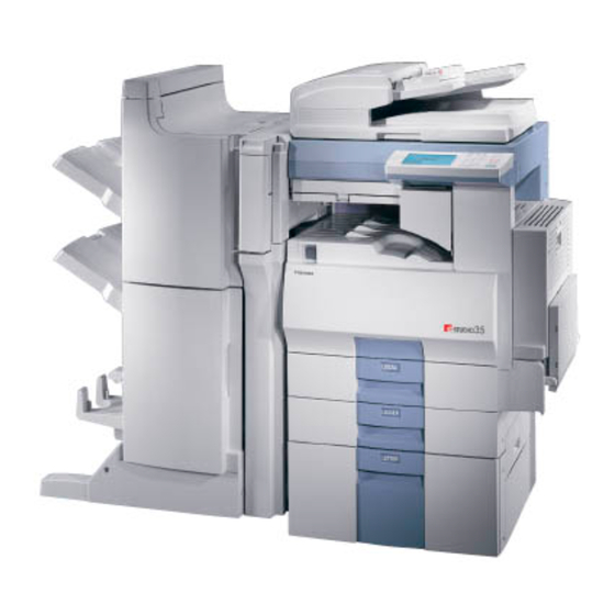 Toshiba E-STUDIO45 Operator's Manual