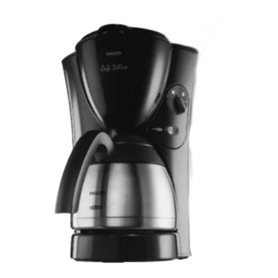Philips HD7613 Instructions