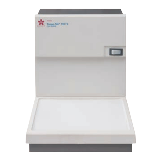 Sakura Tissue-Tek TEC 6 Operating Manual