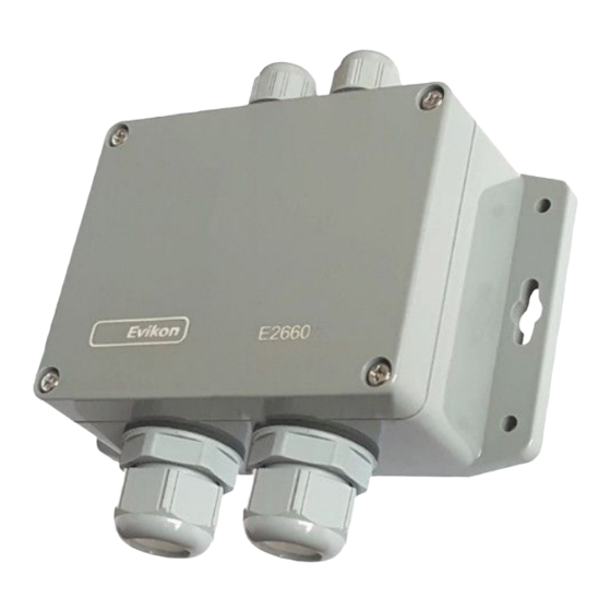 Evikon PluraSens E2660-CO-CO2 User Manual