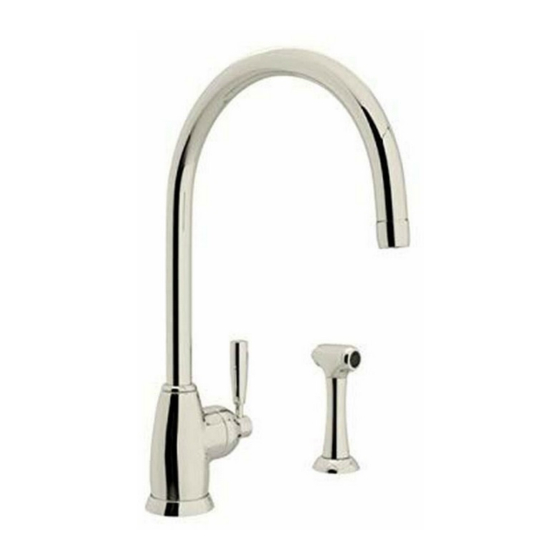 Rohl Perrin & Rowe U.4846LS-2 Installation Instructions
