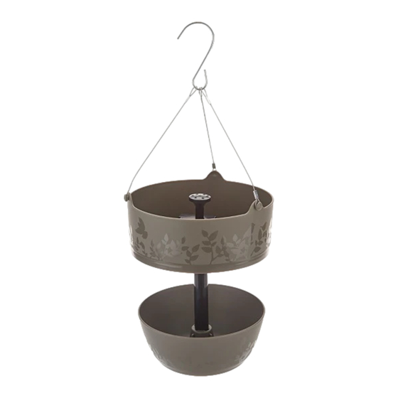Bernini Carina 3 In 1 Bird Feeder Owner's Manual
