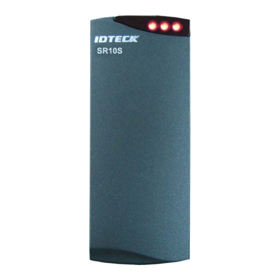 IDTECK SR10S User Manual