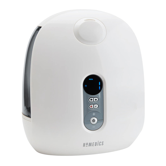 HoMedics TOTAL COMFORT DELUXE UHE-WM130-WT Manuals
