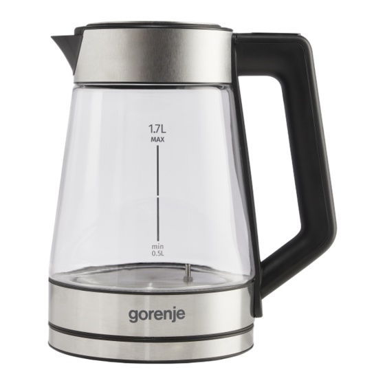 Gorenje K17TRG Manuals