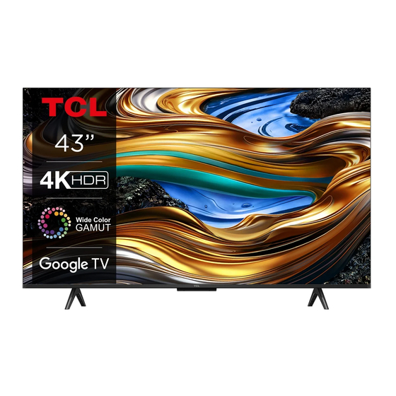 TCL 43P755 Manual