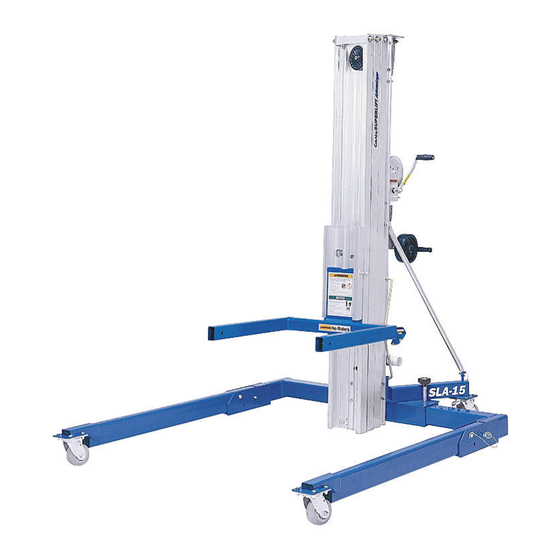 Terex Genie Superlift Advantage SLA-5 Operator's Manual