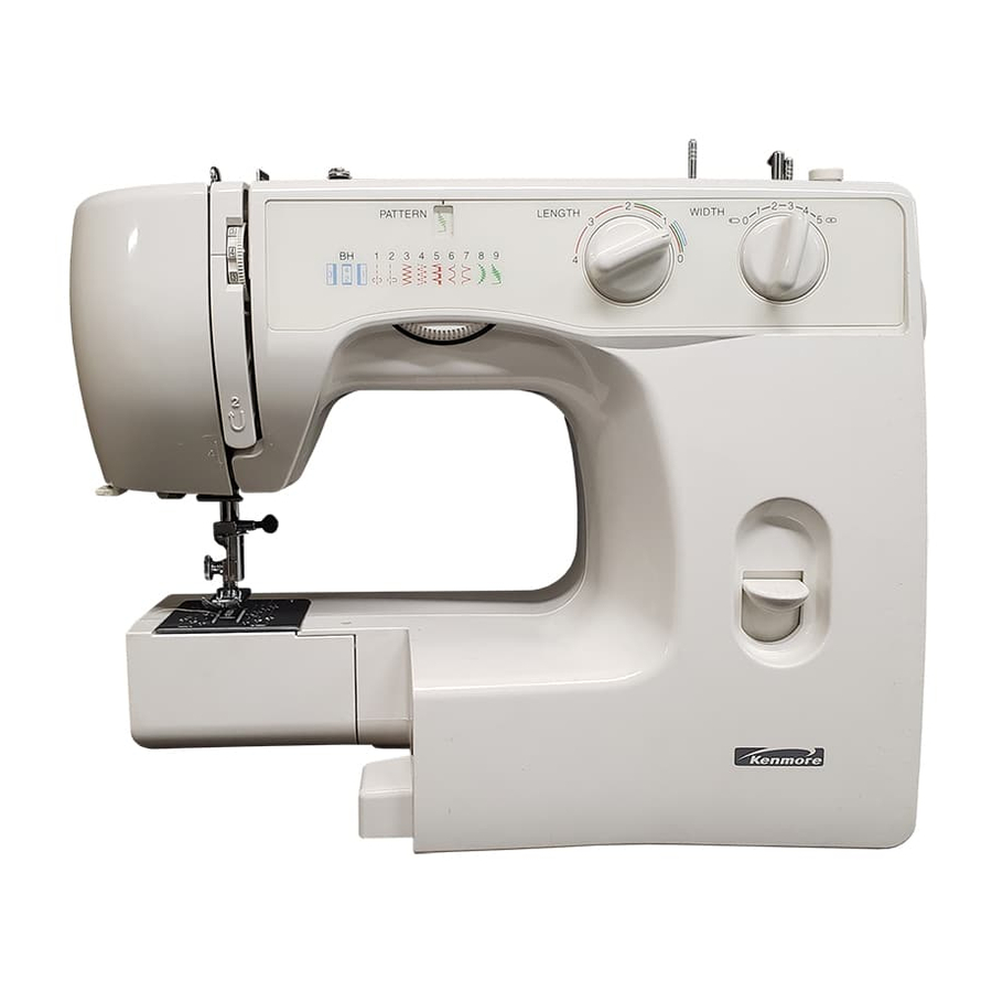 Kenmore 385.11608 Models Instruction Manual : Sewing Parts Online