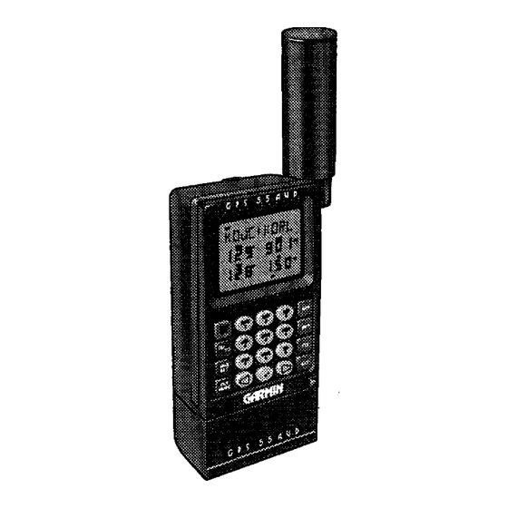 Garmin 55 AVD Owner's Manual