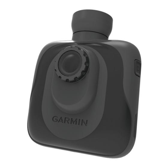 Garmin Dash Cam 10 Owner's Manual