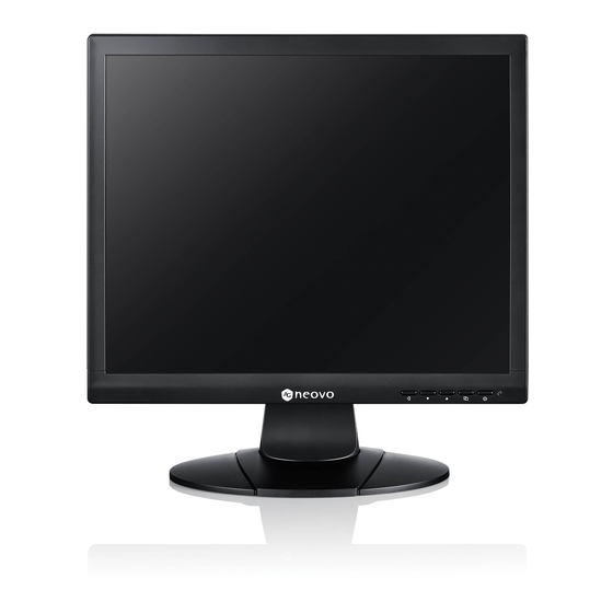 AG Neovo SC Series User Manual