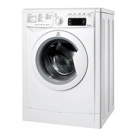 Indesit IWSE 6108 Instructions For Use Manual