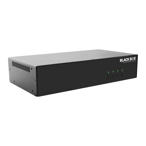 Black Box HD6224A Quick Start Manual And User Manual