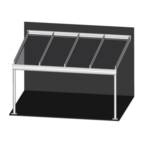 weinor Terrazza Originale Instructions For Assembly