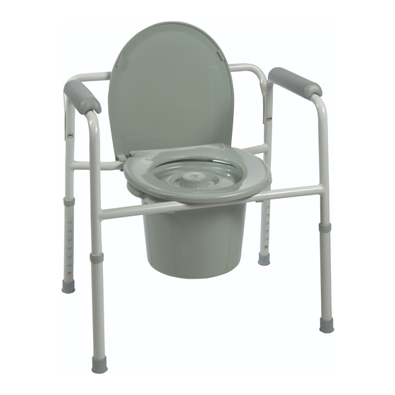 COMPASS HEALTH PROBASICS Three-in-One Commode Manual
