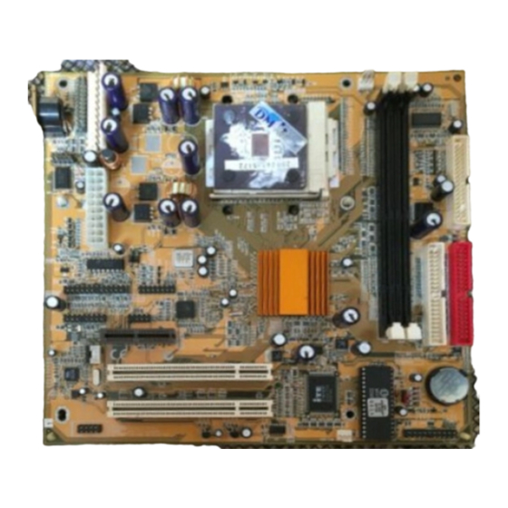 PCchips M812 Series Manuals