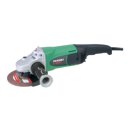 Hitachi Koki G 18UA2 Handling Instructions Manual